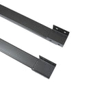 BBK 94-95 Mustang Subframe Connector Full Length With Seat Support Bracket-11