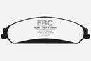 EBC 11+ Chrysler 300C 5.7 Yellowstuff Front Brake Pads-5