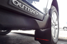 Rally Armor 15-19 Subaru Outback Black UR Mud Flap w/ Red Logo - 0
