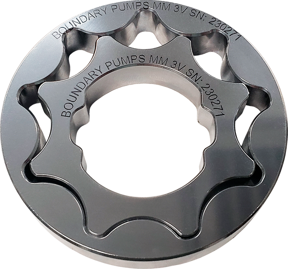 Boundary 99-15 Ford Modular Motor (All Types) V8 Oil Pump Assembly w/Billet Back Plate