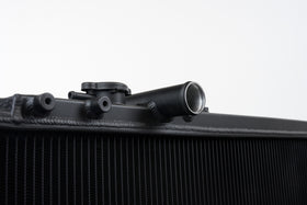 CSF 93-98 Toyota MK4 Supra Radiator - Black Finish - 0