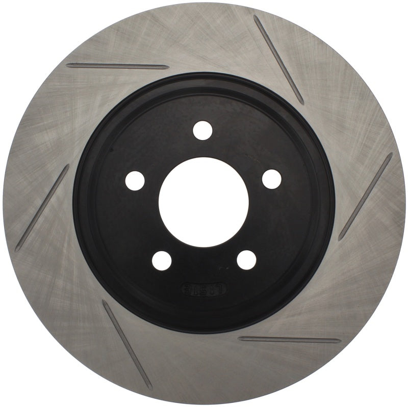 StopTech Power Slot 94-04 Ford Mustang Front Left Slotted Rotor - 0