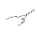 MBRP 2024 Ford Mustang GT S650, 5.0L 3in Dual Split Rear Aluminized Steel-1