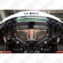 MBRP 16-19 Chevy Camaro V8 6.2L 6spd 3in Black Race Dual Axle Back w/ 4.5in Quad Dual Wall Tips-4