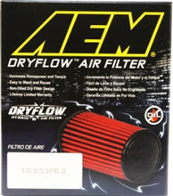 Load image into Gallery viewer, AEM 5 inch x 5 inch DryFlow Air Filter