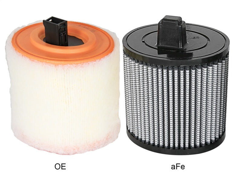 aFe MagnumFLOW Air Filters OER Pro Dry S A/F 16-17 Cadillac ATS-V V6-3.6L (tt) - 0