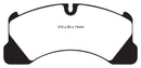 EBC 10+ Porsche Cayenne 3.0 Supercharged Hybrid Yellowstuff Front Brake Pads-10