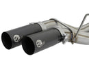 aFe POWER Rebel Series 3in 409 SS Cat Back Exhaust w/ Black Tips 17 Ford F-150 Raptor V6-3.5L-7