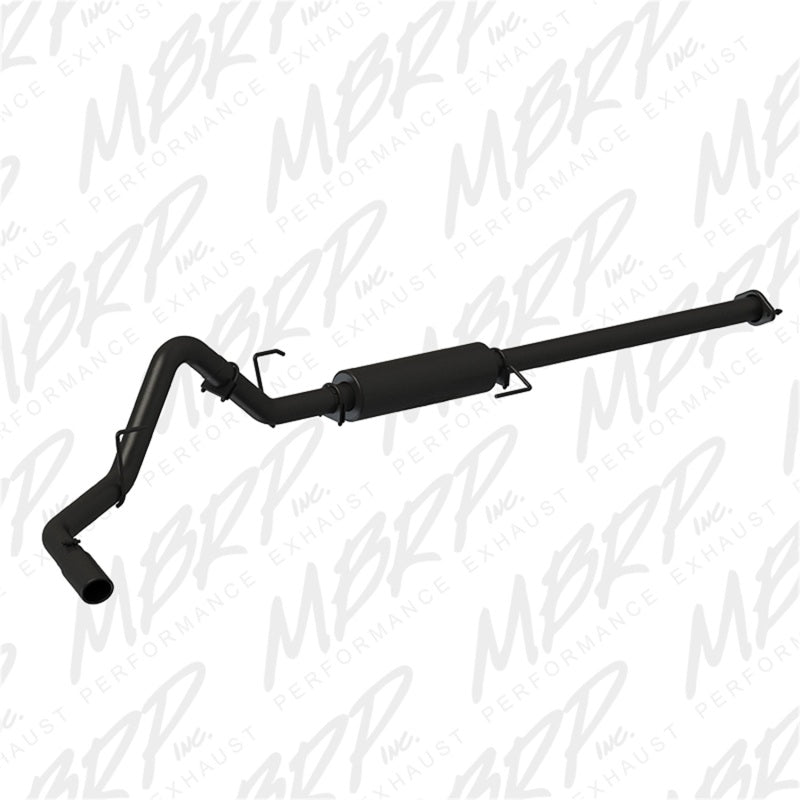 MBRP 2015 Ford F-150 2.7L / 3.5L EcoBoost 3in Cat Back Single Side Black Exhaust System - 0