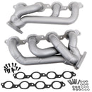 BBK 14-18 GM Truck 5.3/6.2 1 3/4in Shorty Tuned Length Headers - Titanium Ceramic-12