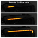 xTune Toyota Tacoma 16-18 DRL Light Bar Projector Headlights - Black PRO-JH-TTA16-LBDRL-BK-10