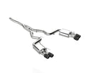 MBRP 18-22 Ford Mustang 2.3L Ecoboost 3in Cat-Back Exhaust w/ Quad Carbon Fiber SS Tips - T304-1