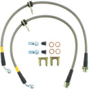 StopTech 08-09 WRX Stainless Steel Rear Brake Lines-4