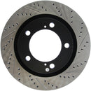 StopTech 07-09 Toyota Tundra / 08-09 Toyota Sequoia Front Left Slotted & Drilled Rotor-3