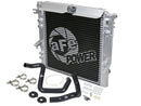 aFe BladeRunner GT Series Bar and Plate Radiator w/ Black Hoses 12-18 Jeep Wrangler (JK) V6 3.6L-1