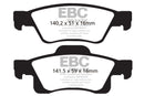 EBC 11+ Dodge Durango 3.6 Greenstuff Rear Brake Pads-5