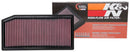 K&N 2019 Mercedes Benz E350 L4-2.0L F/I Replacement Drop In Air Filter-14