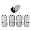 McGard Wheel Lock Nut Set - 4pk. (Cone Seat) M14X1.5 / 21mm & 22mm Dual Hex / 1.639in. L - Chrome-4