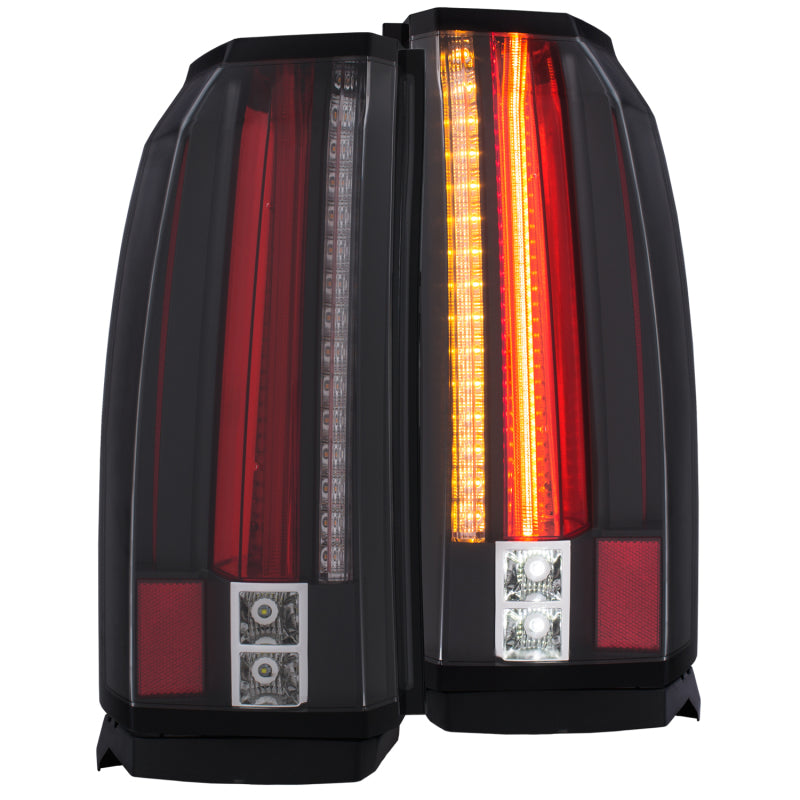 ANZO 2015-2017 GMC Yukon/Yukon XL LED Taillights Black - 0