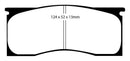 EBC 65-69 Dodge Dart 2.8 Redstuff Front Brake Pads-3