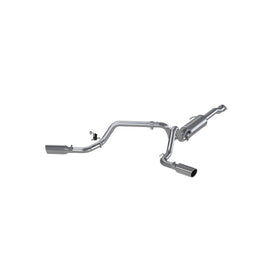 MBRP 2016 Toyota Tacoma 3.5L Cat Back Turn Down Style Aluminized Exhaust System - 0