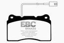 EBC 2014-2016 Maserati Ghibli 3.0L Twin Turbo (330) Yellowstuff Front Brake Pads-5