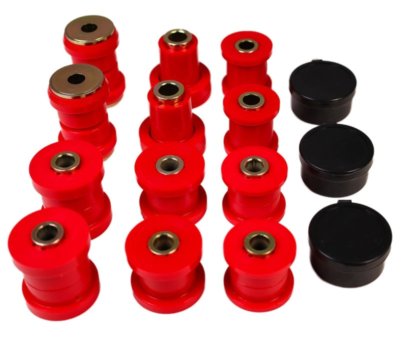 Energy Suspension 01-05 Lexus IS300 Rear Control Arm Bushing Set - Red - 0