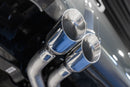 MBRP 2021+ Ford F150 Aluminized Dual Pre-Axle (Street Profile) 2.5in OD Tips 3in Cat Back Exhaust-3
