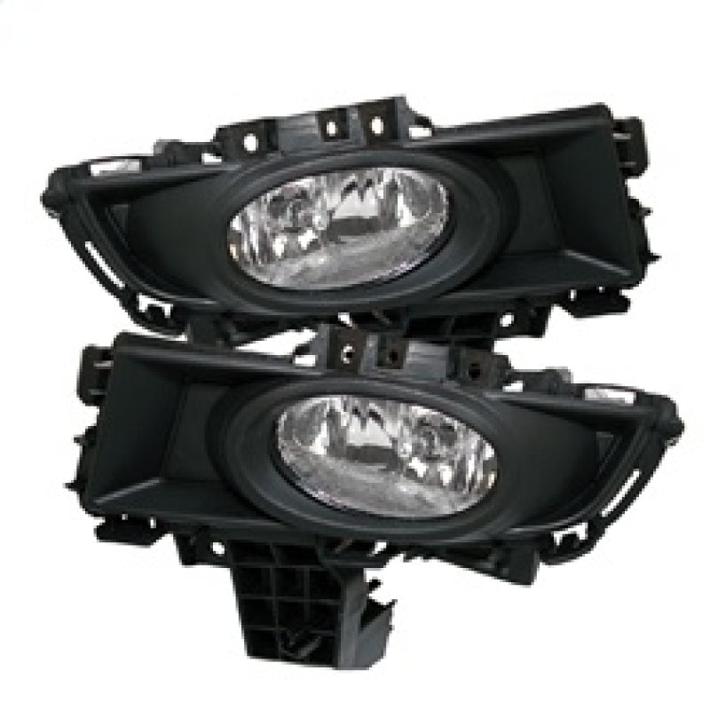 Spyder Mazda 3 07-08 4Dr OEM Fog Lights (Wont Fit Sports/Gt Or Htchback)w/swch Clear FL-CL-MAZ307-C - 0