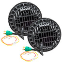 Oracle 7in High Powered LED Headlights - Black Bezel - Red-7