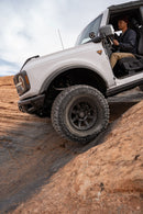 ICON Rebound Pro 17x8.5 6x5.5 0mm Offset 4.75in BS 106.1mm Bore Satin Black Wheel-5