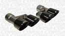 Corsa 2015-2017 Ford Mustang GT 5.0 Black Quad Tips Kit-1