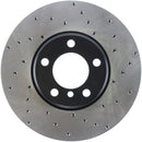 StopTech 12-15 BMW 335i Drilled Left Front Rotor-2