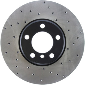 StopTech 12-15 BMW 335i Drilled Left Front Rotor - 0