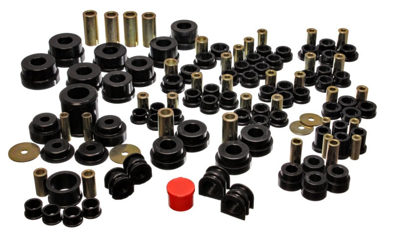 Energy Suspension 02-09 Nissan 350Z / 03-07 Infiniti G35 Coupe Black Hyper-Flex Master Bushing Set - 0