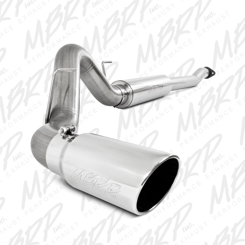 MBRP 11-13 Ford F-150 3.5L V6 EcoBoost 4in Cat Back Single Side T409 Exhaust System - 0