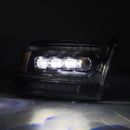 AlphaRex 09-18 Ram 2500 NOVA LED Proj Headlights Plank Style Chrome w/Activ Light/Seq Signal/DRL-3