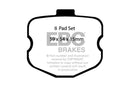 EBC 06-08 Chevrolet Corvette (C6) 7.0 (Z06) Redstuff Rear Brake Pads-3