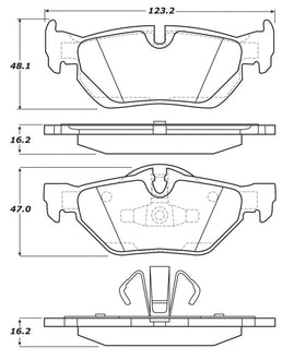 StopTech Performance Brake Pads - 0