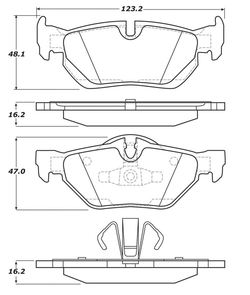 StopTech Performance Brake Pads - 0