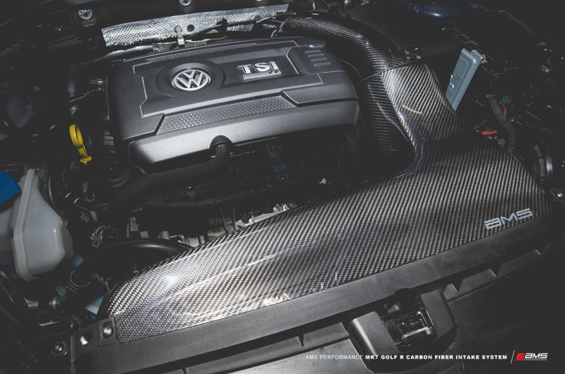 AMS Performance 2015+ VW Golf R MK7 Carbon Fiber Intake - 0