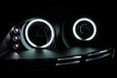 ANZO 2006-2009 Volkswagen Rabbit Projector Headlights w/ Halo Black (CCFL)-8