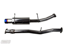 Turbo XS 02-07 WRX-STi Catback Exhaust Blued Tips - 0