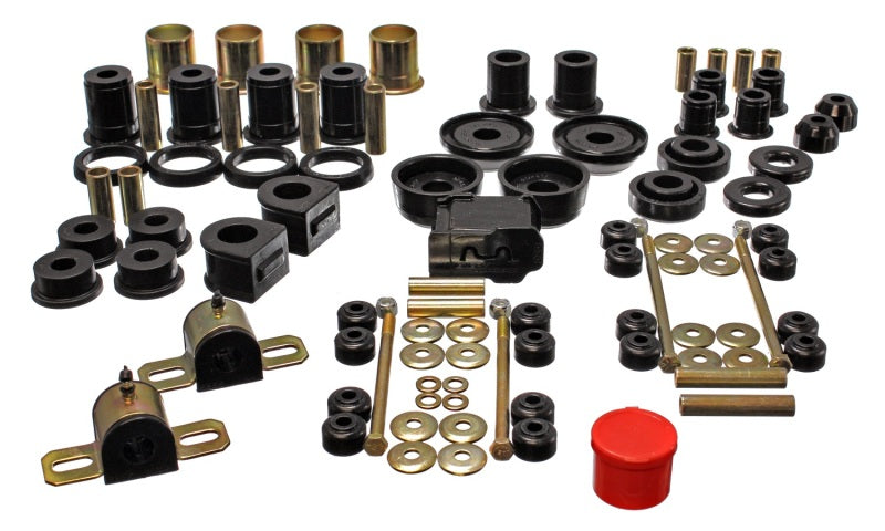 Energy Suspension 93-02 Chevrolet Camaro Black Hyper-flex Master Bushing Set - 0