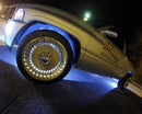 Oracle LED Illuminated Wheel Rings - Double LED - White-17