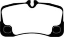 EBC 09-12 Porsche 911 (997) (Cast Iron Rotor only) 3.6 Carrera 2 Redstuff Rear Brake Pads-3