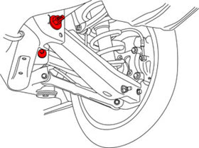 SPC Performance Camaro Rear Camber/Toe Adjustment Kit - 0