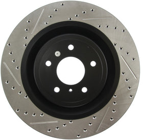 StopTech Infiniti G37 / Nissan 370Z SportStop Slotted & Drilled Front Right Rotor - 0