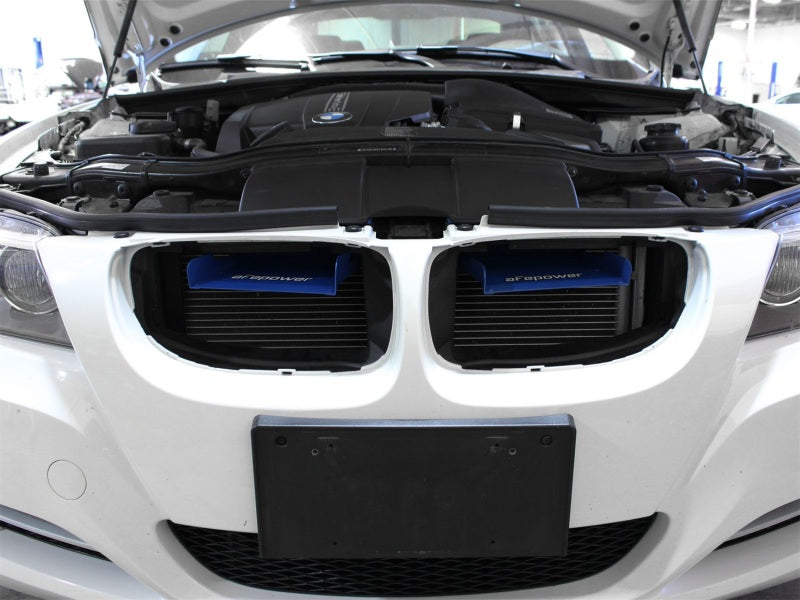 aFe MagnumFORCE Intakes Scoops AIS BMW 335i (E90/92/93) 07-13 L6-3.0L (Blue) - 0