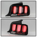 Spyder 05-09 Ford Mustang (White Light Bar) LED Tail Lights - Black ALT-YD-FM05V3-LED-BK-4
